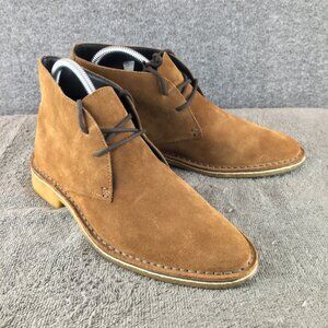 Clarks Original Friya Desert Cola Suede Lace Up Ankle Boots Women’s Size 8M